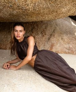 AUS Shopify Store ANJE ASYMETRICAL CUT OUT DRESS All