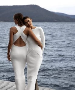 AUS Shopify Store All CELENA DRAPED DRESS