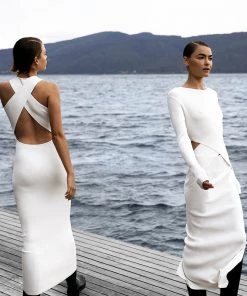 AUS Shopify Store CELENA CROSS BACK DRESS