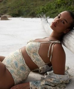 AUS Shopify Store ENID GATHERED BALCONETTE Tops