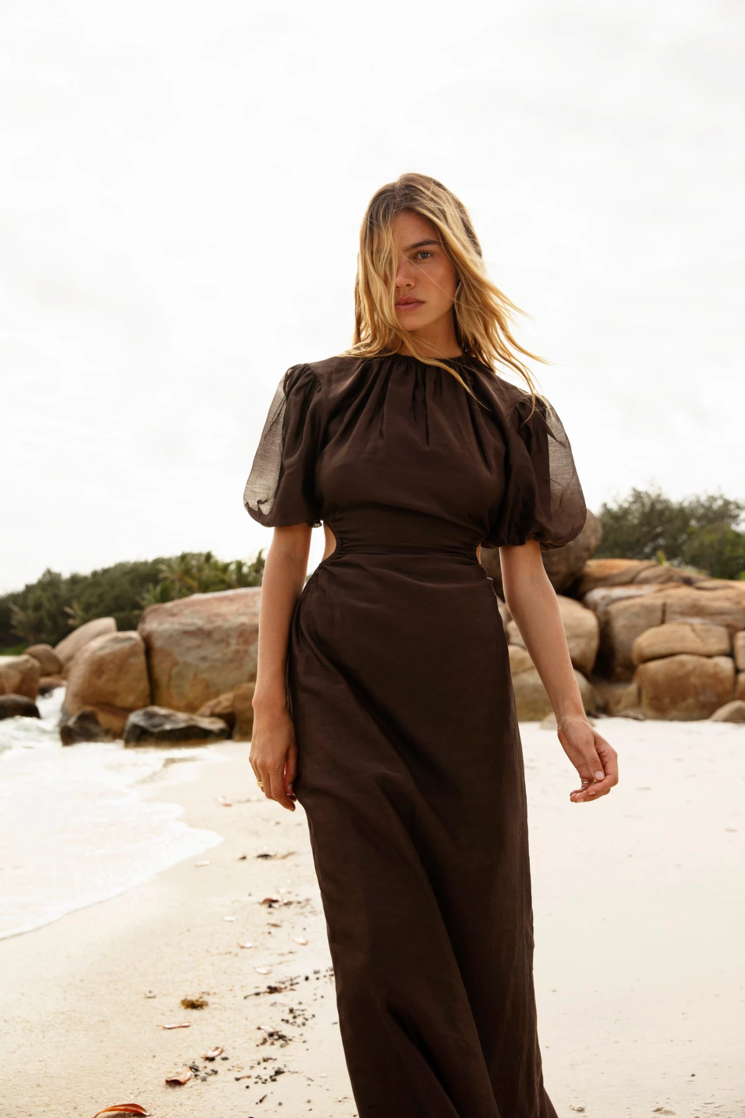 AUS Shopify Store ANJE PUFF SLEEVE GOWN 4 AUS Shopify Store ANJE PUFF SLEEVE GOWN