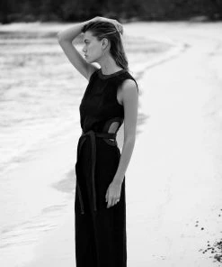 AUS Shopify Store All VILMA CUT OUT MIDI DRESS