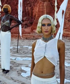 AUS Shopify Store All BASILE MAXI SKIRT