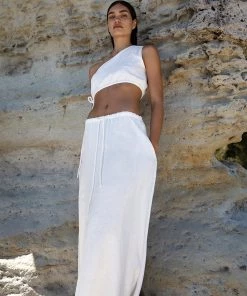 AUS Shopify Store All BLANCHE ONE SHOULDER CROP