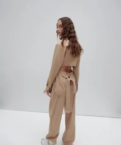 AUS Shopify Store All MONTE OPEN BACK SHIRT