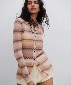 AUS Shopify Store IMOGENE BUTTON UP TOP