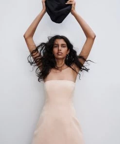 AUS Shopify Store ALBERTA STRAPLESS MINI DRESS