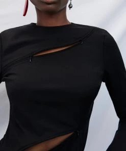 AUS Shopify Store All ALBERTA ASYMETRICAL ZIP TOP