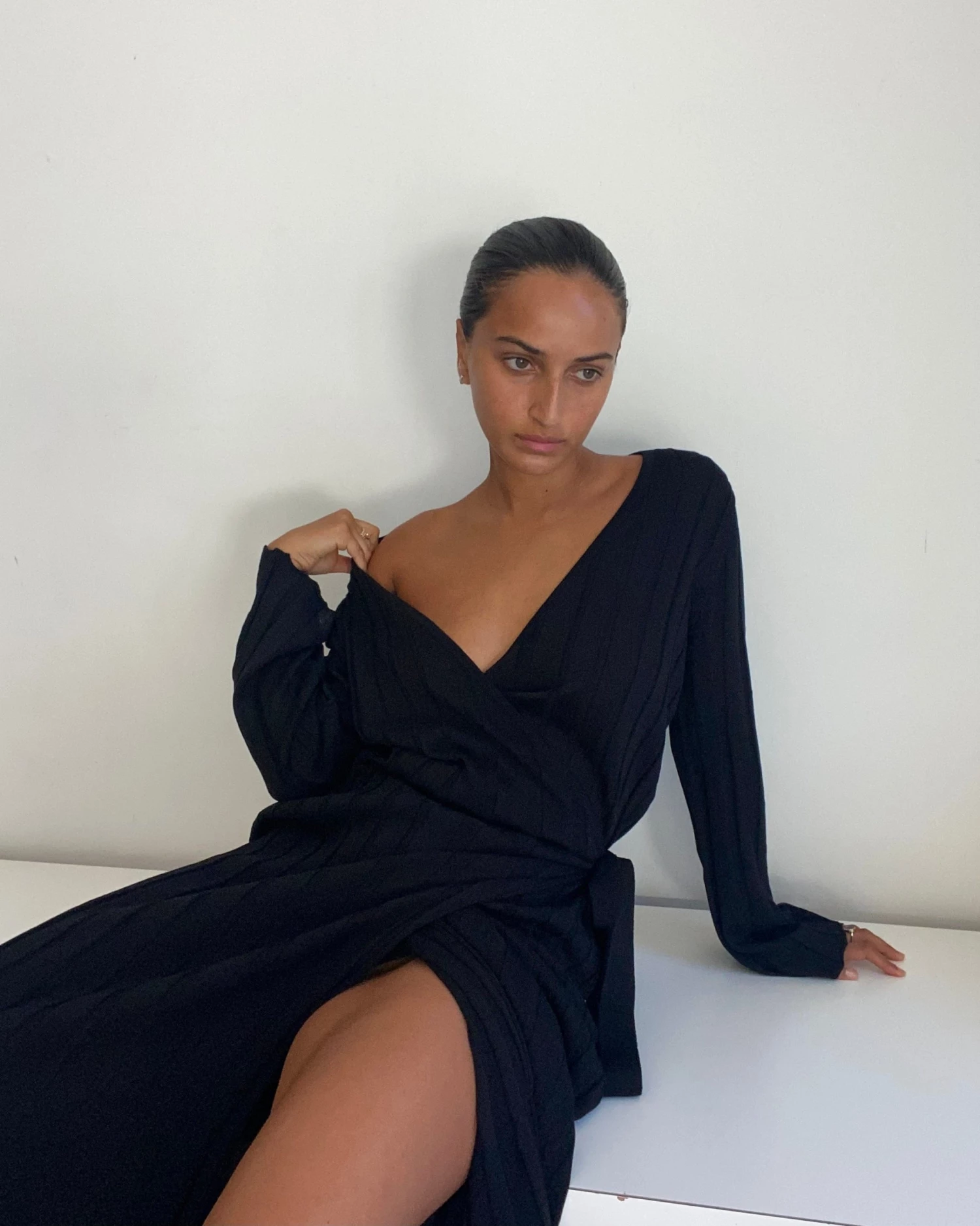 AUS Shopify Store All BASILE WRAP DRESS 6 AUS Shopify Store All BASILE WRAP DRESS