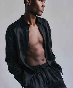 AUS Shopify Store All CLASSIC LINEN SHIRT