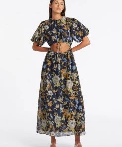 AUS Shopify Store LILIAN PUFF SLEEVE MAXI DRESS 12 AUS Shopify Store LILIAN PUFF SLEEVE MAXI DRESS