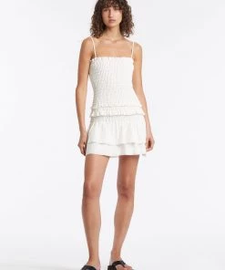 AUS Shopify Store All LUCIE SHIRRED MINI DRESS