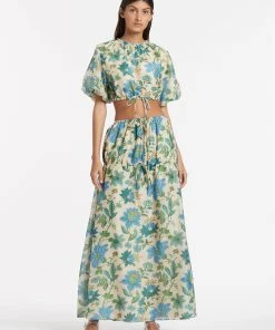 AUS Shopify Store CELIA GATHERED SKIRT All