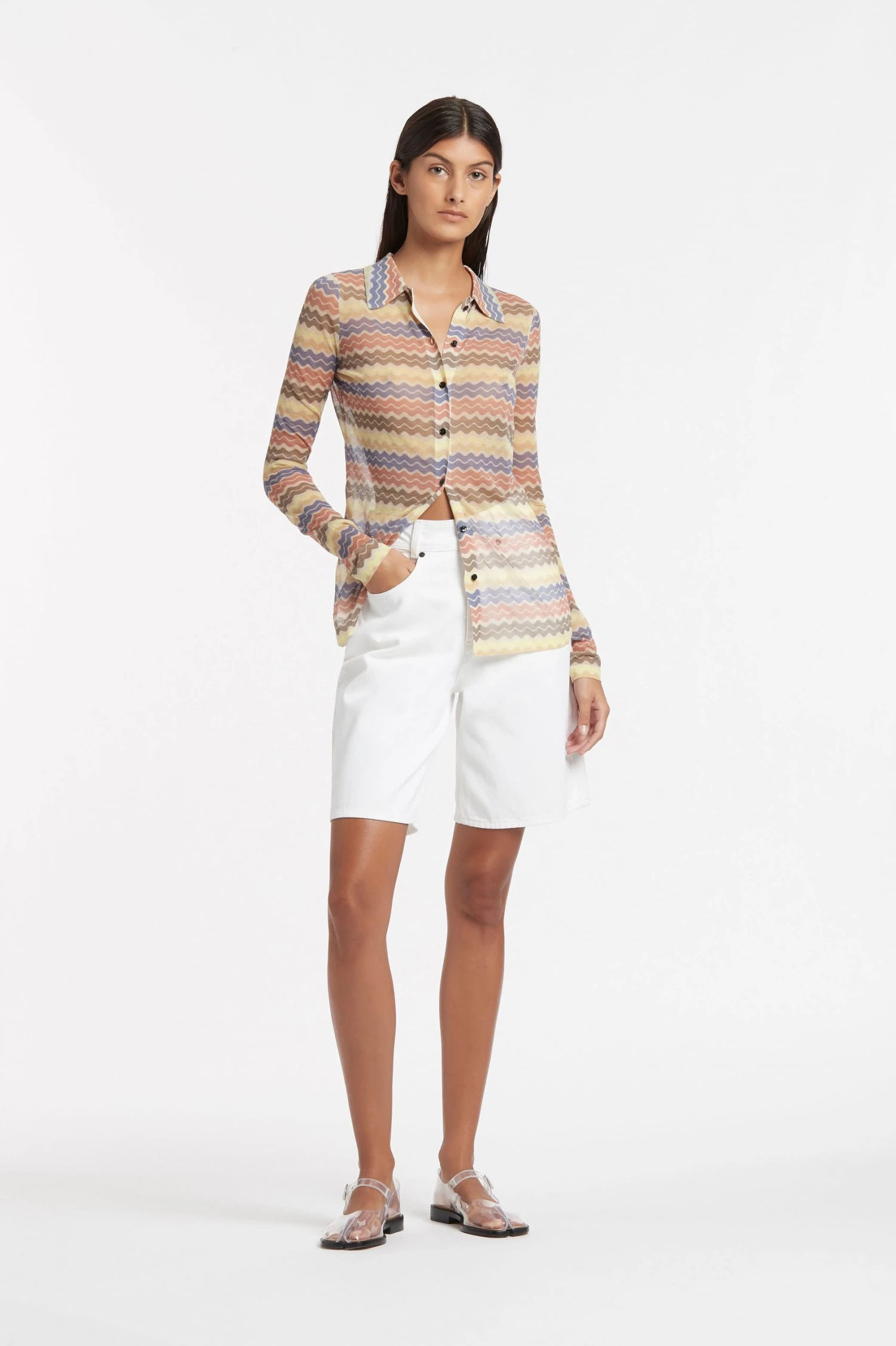 AUS Shopify Store All ZURI BUTTON UP TOP 3 AUS Shopify Store All ZURI BUTTON UP TOP