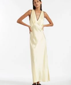 AUS Shopify Store WILLA V NECK MIDI DRESS All