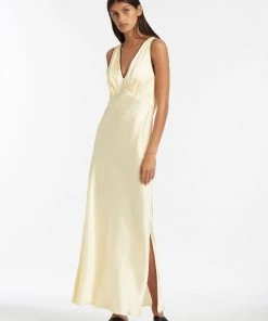 AUS Shopify Store WILLA V NECK MIDI DRESS All