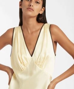 AUS Shopify Store WILLA V NECK MIDI DRESS All