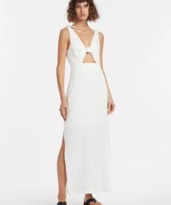 AUS Shopify Store ALEXANDRE TIE MIDI DRESS