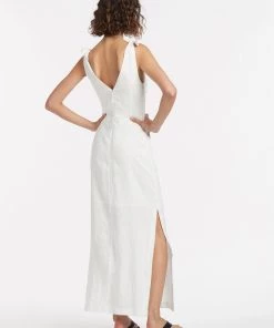 AUS Shopify Store ALEXANDRE TIE MIDI DRESS