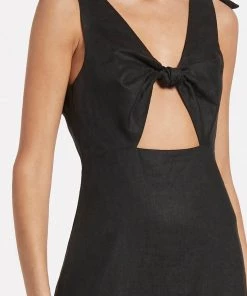 AUS Shopify Store ALEXANDRE TIE MIDI DRESS All