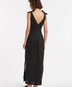 AUS Shopify Store ALEXANDRE TIE MIDI DRESS All