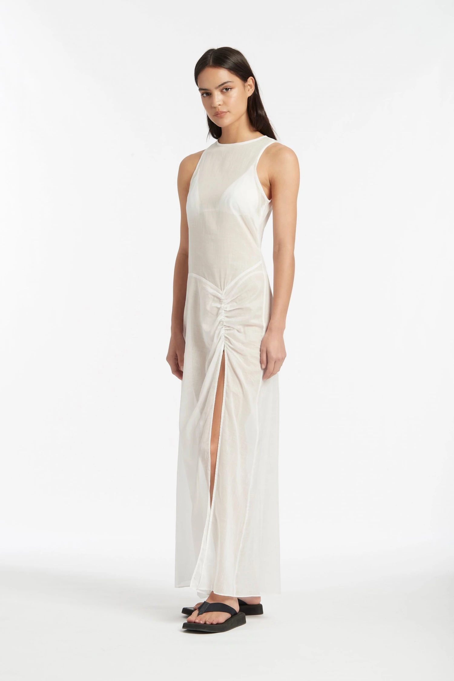 AUS Shopify Store XANTHE SPLIT MIDI COVER UP 3 AUS Shopify Store XANTHE SPLIT MIDI COVER UP