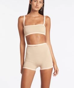 AUS Shopify Store Tops CLAUDE SQUARE NECK BANDEAU