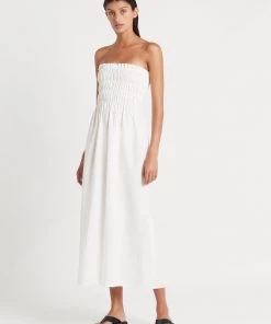 AUS Shopify Store ALENA STRAPLESS MAXI DRESS