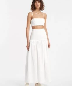 AUS Shopify Store DIANA SMOCKED MAXI SKIRT