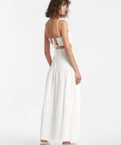 AUS Shopify Store DIANA SMOCKED MAXI SKIRT