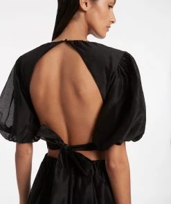 AUS Shopify Store All FRANC OPEN BACK MINI DRESS