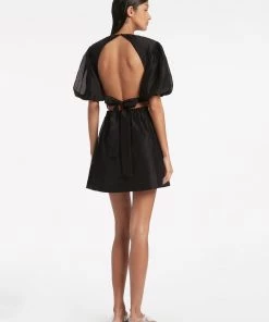 AUS Shopify Store All FRANC OPEN BACK MINI DRESS