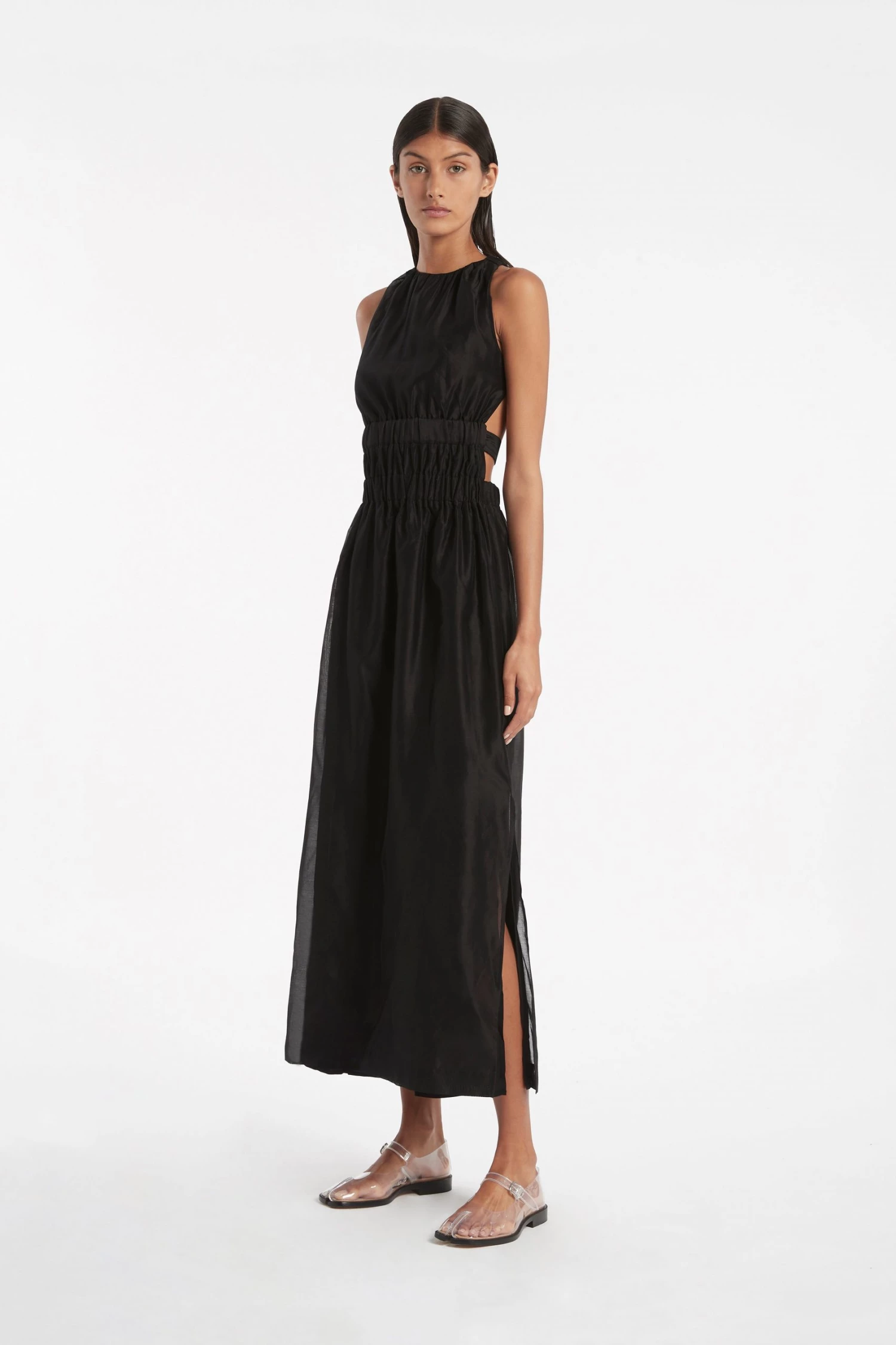 AUS Shopify Store FRANC CROSS BACK GOWN All 4 AUS Shopify Store FRANC CROSS BACK GOWN All