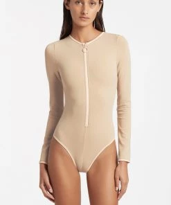 AUS Shopify Store CLAUDE LONG SLEEVE ONE PIECE