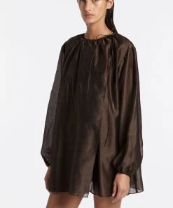 AUS Shopify Store All ANJE GATHERED TUNIC