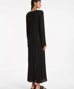 AUS Shopify Store All BASILE V NECK DRESS