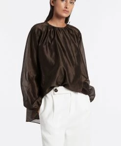 AUS Shopify Store All ANJE GATHERED TUNIC