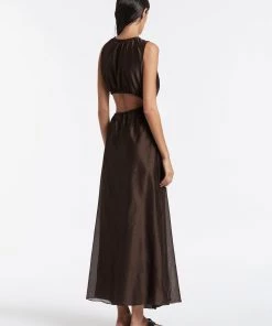 AUS Shopify Store ANJE ASYMETRICAL CUT OUT DRESS All