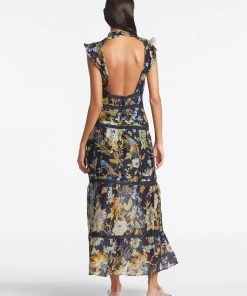 AUS Shopify Store LILIAN TIERED GOWN All