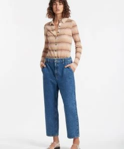 AUS Shopify Store IMOGENE BUTTON UP TOP