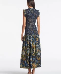 AUS Shopify Store DIANA SMOCKED MIDI DRESS All