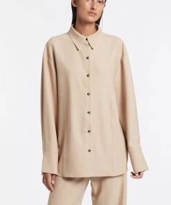 AUS Shopify Store MONTE PANELLED SHIRT All