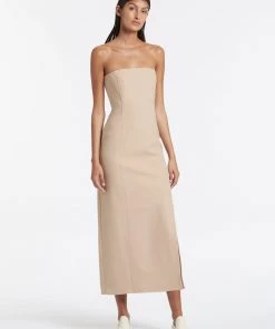 AUS Shopify Store MONTE STRAPLESS DRESS All