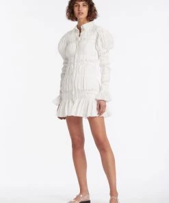 AUS Shopify Store All XANTHE LONG SLEEVE MINI DRESS