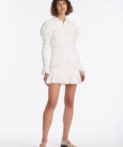 AUS Shopify Store All XANTHE LONG SLEEVE MINI DRESS