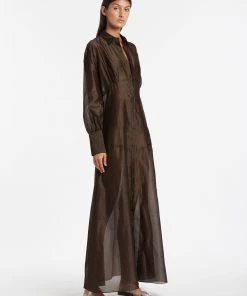 AUS Shopify Store ANJE PANELED SHIRT DRESS