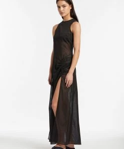 AUS Shopify Store XANTHE SPLIT MIDI COVER UP