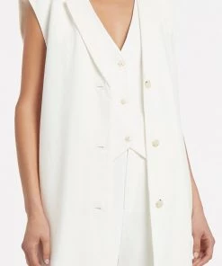 AUS Shopify Store CLEMENCE SLEEVELESS COAT