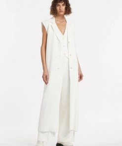 AUS Shopify Store CLEMENCE SLEEVELESS COAT