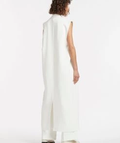 AUS Shopify Store CLEMENCE SLEEVELESS COAT